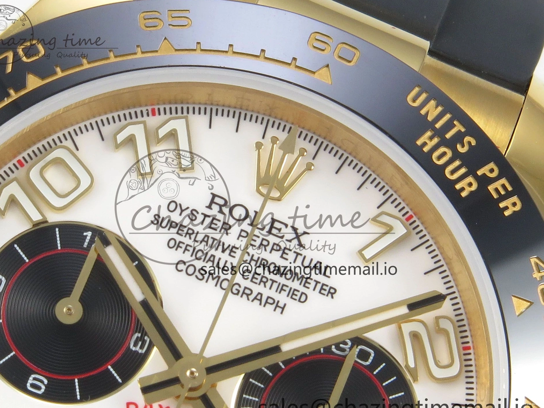 0522 HighPerformance Daytona 116518 QF 1:1 Best Edition White Black Dial on Oysterflex Strap SH4130 V11（Gain Weight） 162